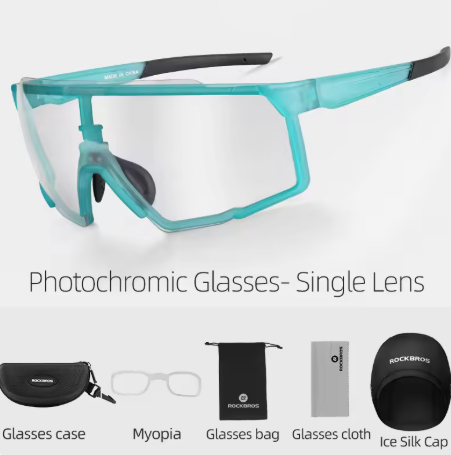 ROCKBROS Cycling Goggles – Polarized/Photochromic Lenses, Sports Sunglasses for Men and Women