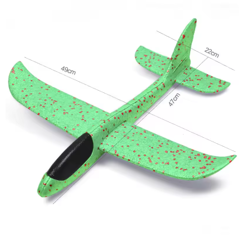 48cm Large EPP Foam Airplane - Hand Throw Stunt Glider, Outdoor Kids Toy