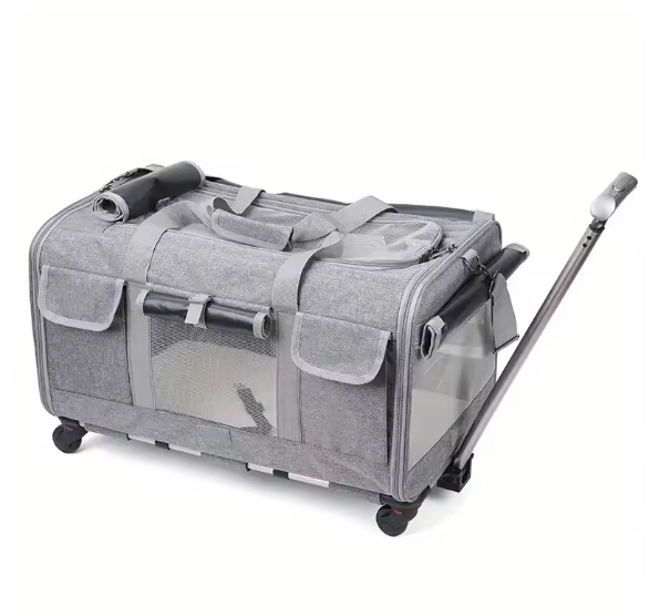 Extra-Large Portable Pet Trolley Case