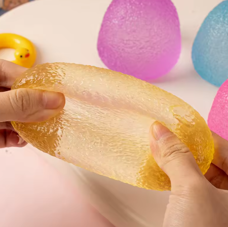 Soft Color Sugar Ball Squishy – Stress Reliever Fidget Toy