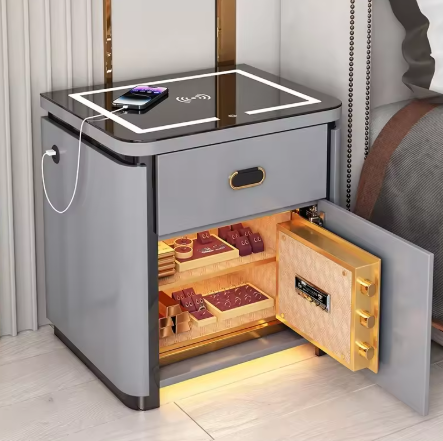 Nordic style bedside tables, luxurious drawer nightstands, and unique design furniture