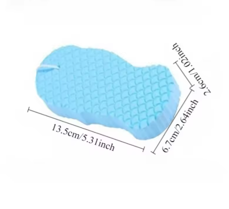Kids 3D Magic Bath Sponge Gentle Exfoliation & Body Massage Brush