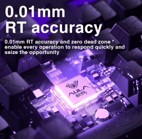 AULA HERO 68HE Gaming Keyboard – Magnetic Switches, 8K Ultra-Fast Response, RGB Wired, Esports Ready