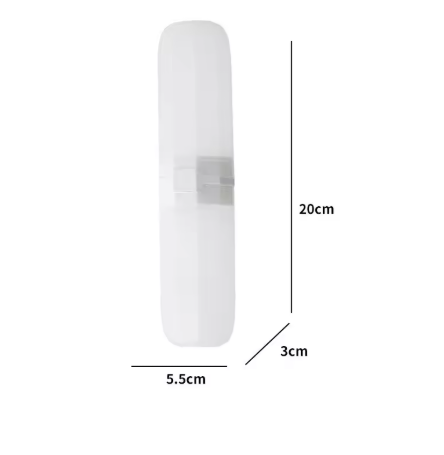 Portable Toothbrush & Toothpaste Case – For Travel Storage & Protection