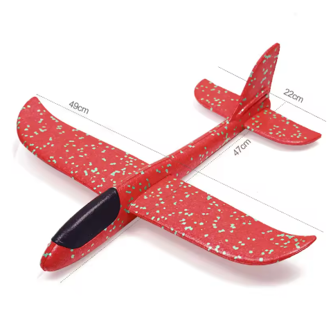 48cm Large EPP Foam Airplane - Hand Throw Stunt Glider, Outdoor Kids Toy