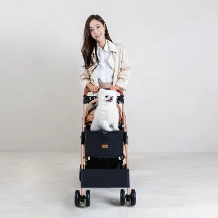 (LETO) Leto Dog Stroller, Lightweight One-Touch Quick-Folding LDS-Q01