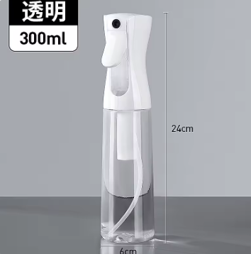 High pressure continuous sprayer – mist spray bottle for hair and makeup