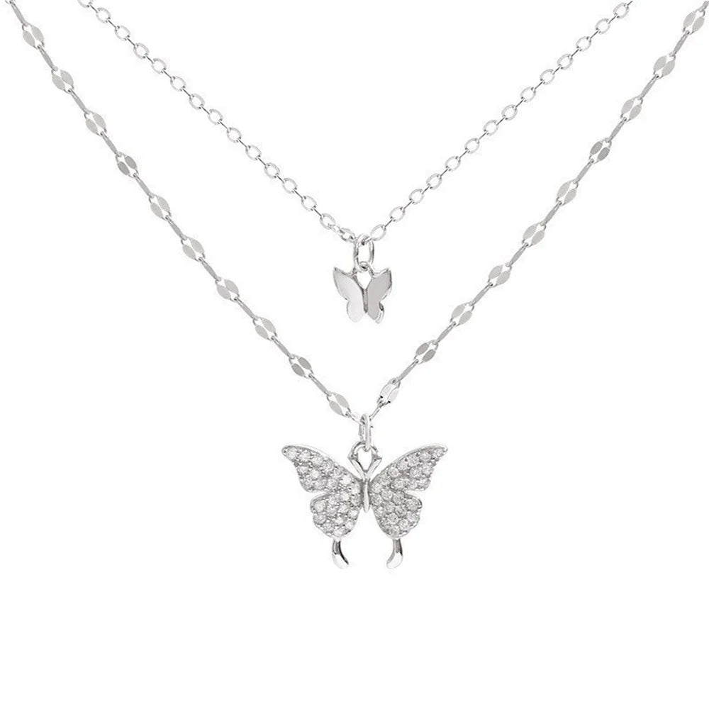 Premium butterfly necklace