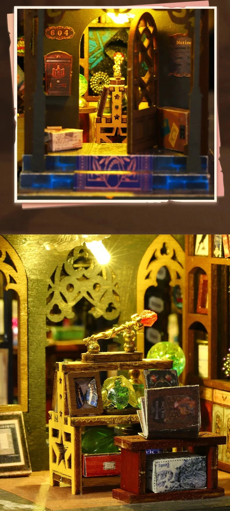 Miniature Furniture Playset