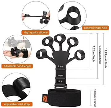 Finger training gripper