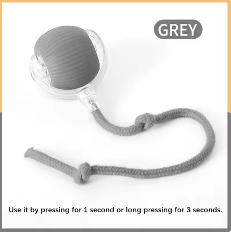Smart Dog Toy Ball – USB Charging, Auto Moving & Jumping, Pet Interactive Toy