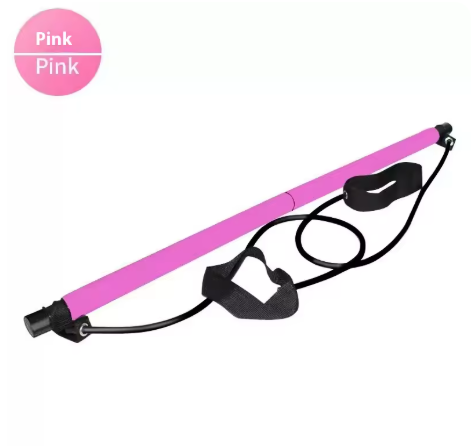 Multifunctional Pilates Stick – For Home Fitness, Yoga, and Elastic Band Exercises