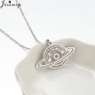 Premium Women's Fashion Saturn Necklace