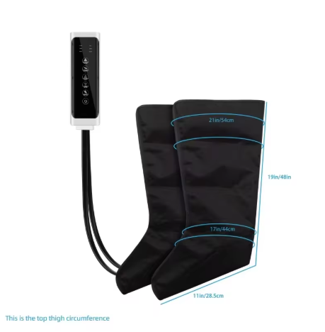 Jinkairui Electric Air Leg Massager, Kneading & Compression, Calf & Foot Remote Control