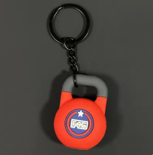2025 Barbell Keychain – DIY Silicone Dumbbell Keyring for Fitness Lovers & Gym Gifts