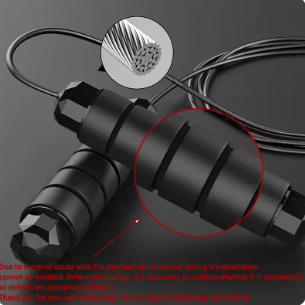 Advanced steel wire jump rope