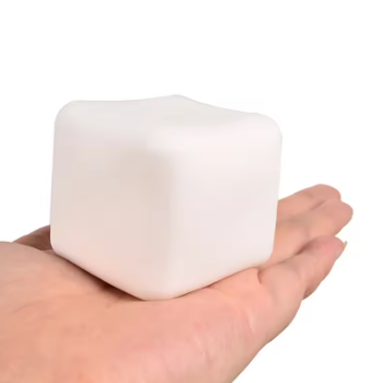 Cute Tofu Squishy Ball - Stress Relief Fidget Toy, Gift for Adults and Kids