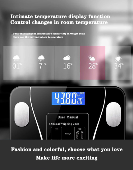 Smart Digital Body Fat Scale