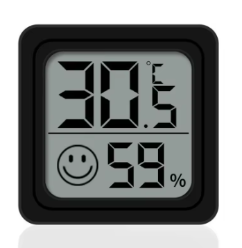 LCD Digital Thermo-Hygrometer – Indoor Electronic Sensor, Home Weather Meter