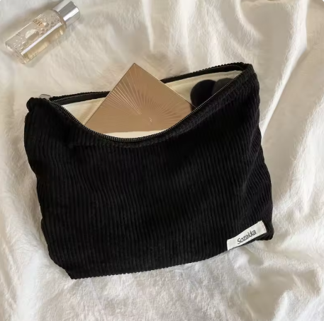 Fashion Women Makeup Pouch - Large Zipper Wallet, Travel & Outdoor Storage Bag