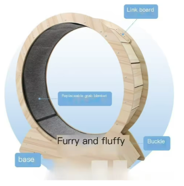 Silent cat wheel