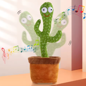 Dancing cactus that follows your words