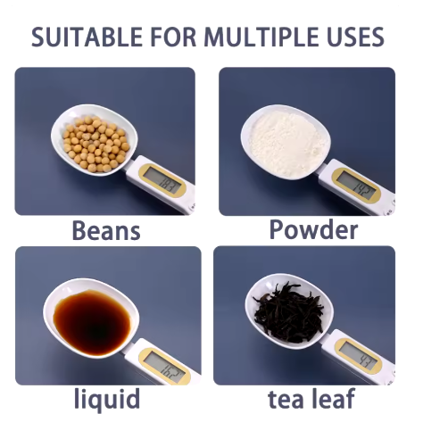 LCD Digital Measuring Spoon Scale, Coffee & Baking Kitchen Tool