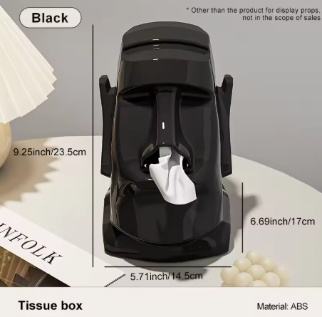 UFORU Desktop Storage Box, a multi-purpose office box for organizing glasses, earphones, and tissues.