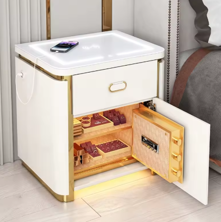 Nordic style bedside tables, luxurious drawer nightstands, and unique design furniture