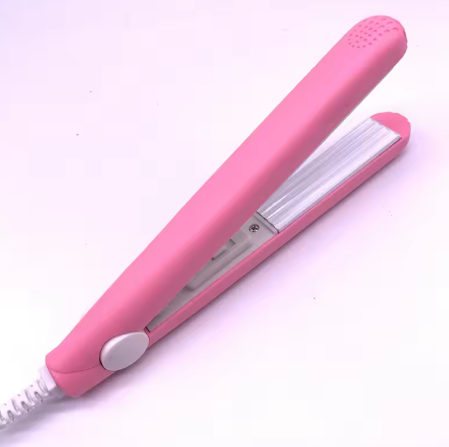 Mini Hair Iron Pink Cardboard Electric Curling Iron Curl Modeling Tool