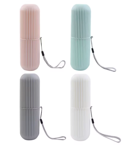 Portable Toothbrush & Toothpaste Case – For Travel Storage & Protection