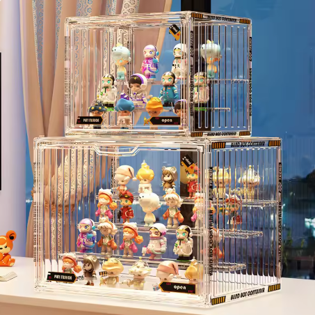 3-Tier Acrylic Display Rack - Clear Showcase & Organizer