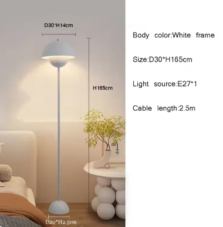 High-Quality Bird Floor/Table Lamp with E27 Bulb, Bedroom & Living Room Decor