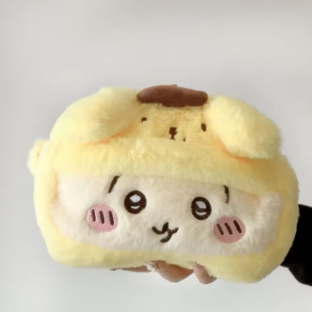 Chiikawa Plush Pencil Case - Zippered, Perfect for Girls