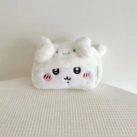 Chiikawa Plush Pencil Case - Zippered, Perfect for Girls