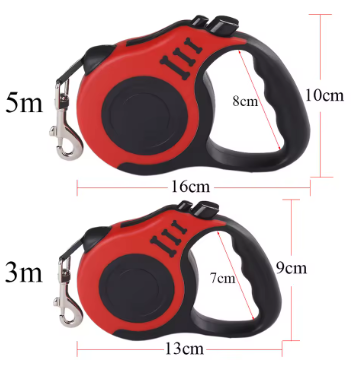 Automatic Dog Leash – 3m·5m, Durable Nylon, For Small Dogs Outdoor Walking