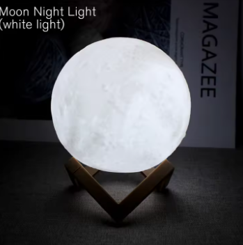 LED Moon Light Galaxy Light, Moon Night Light, Bedroom Decoration Indoor Lighting