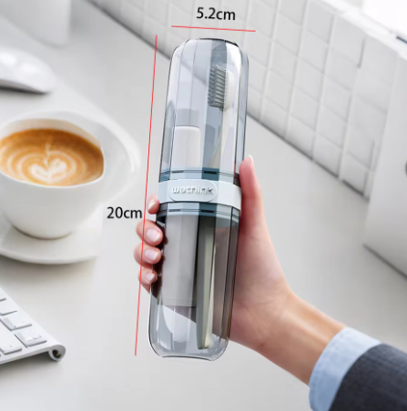 Portable Toothbrush & Toothpaste Case – For Travel Storage & Protection