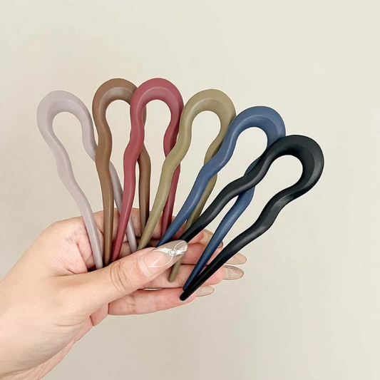 Acetate acrylic hairpin