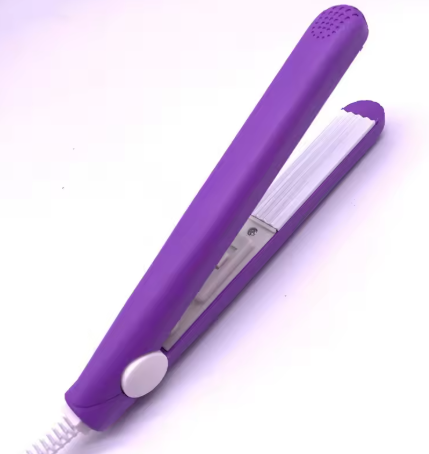 Mini Hair Iron Pink Cardboard Electric Curling Iron Curl Modeling Tool