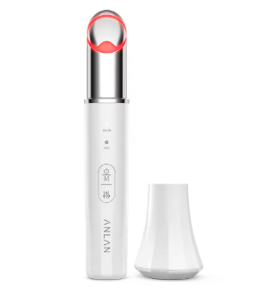 ANLAN EMS Eye Massager – Microcurrent Eye Device with Red &amp; Blue LED