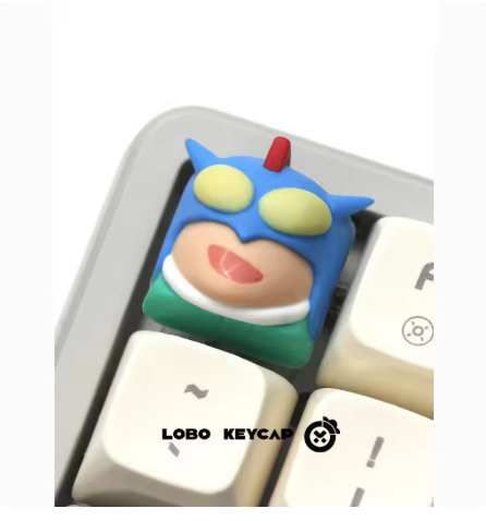 Shin-chan Anime Keycaps – Translucent, for Mechanical Keyboards, Cute Gift