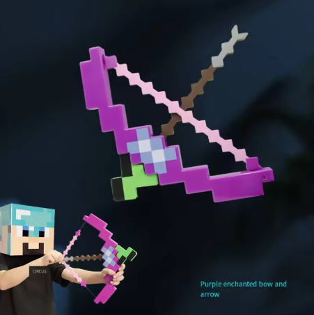 My World Toys: Plastic Brown Arrows, Purple Magic Arrows