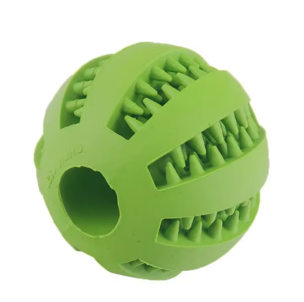 Dog Toy Ball – Non-toxic, Bite-proof, Treat-friendly, Teeth-cleaning