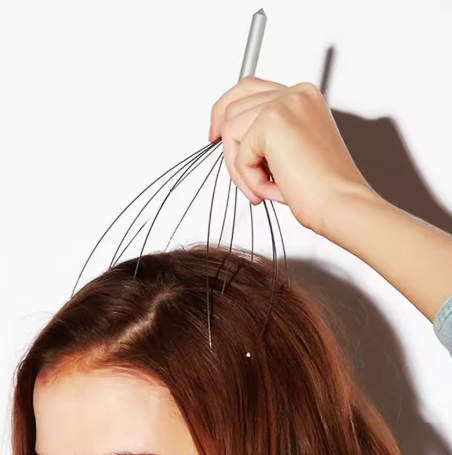 Octopus-shaped scalp massager – for stress relief and health care, and a body scratcher.