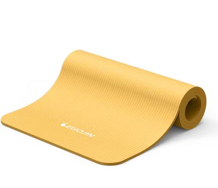 Egojin Yoga Mat Soft NBR 8mm Thick Health Pilates Home Training Exercise Mat
