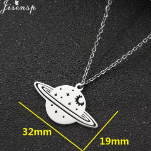 Premium Women's Fashion Saturn Necklace