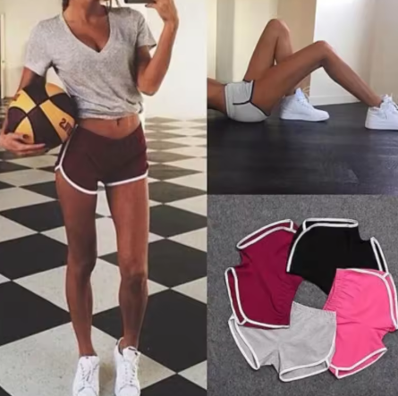 Women's Sports Shorts - Casual Fitness, Running, Yoga, Cycling