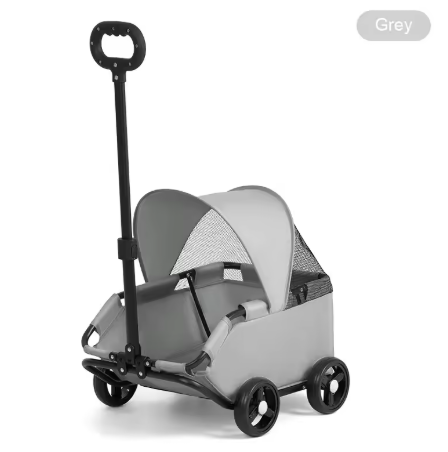 Small pet stroller for dogs, cats, teddy bears, strollers, outdoor activities, lightweight and foldable