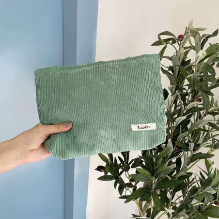 Fashion Women Makeup Pouch - Large Zipper Wallet, Travel & Outdoor Storage Bag